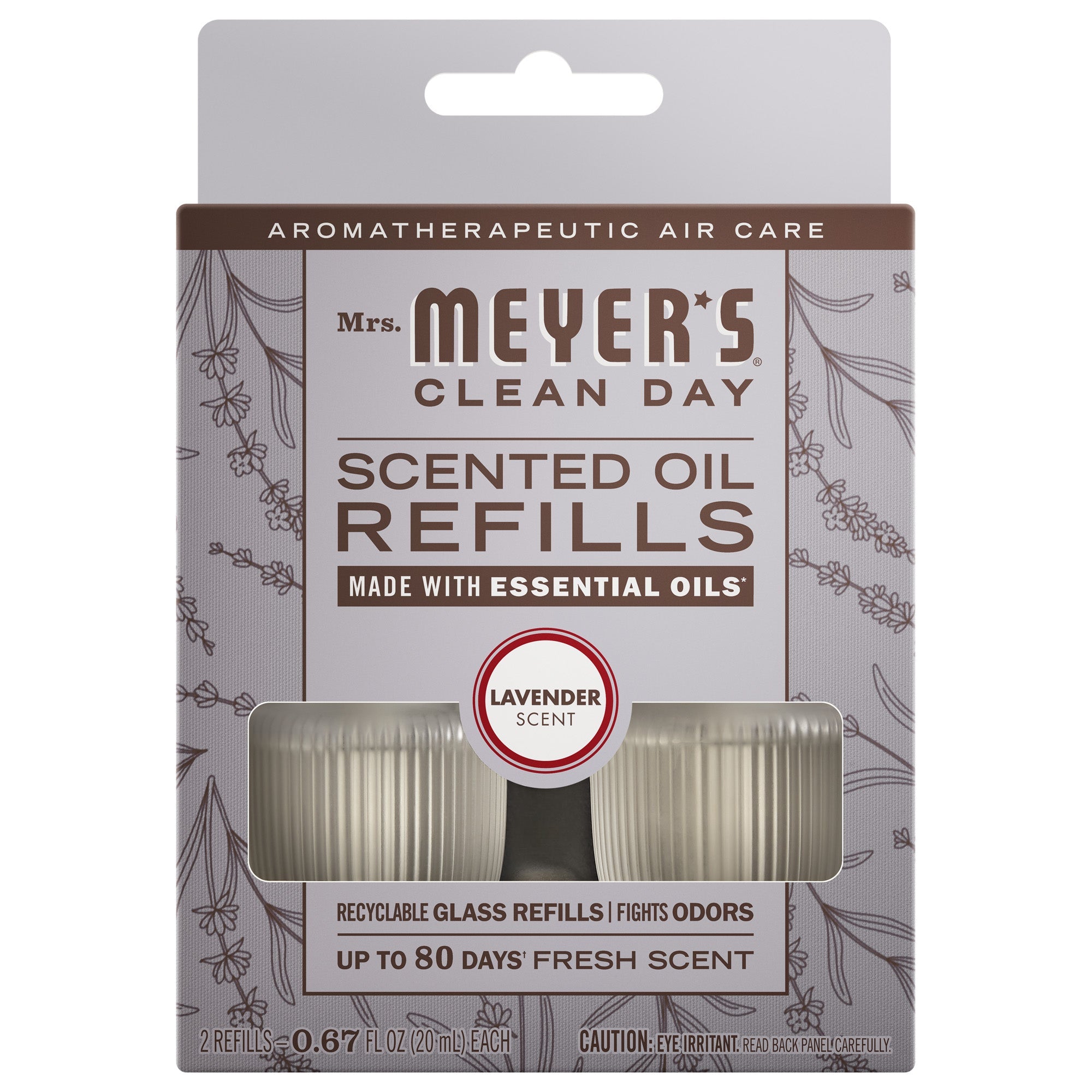 Lavender Plug In Scented Oil Refill, 2-Pack - Aromatic Home