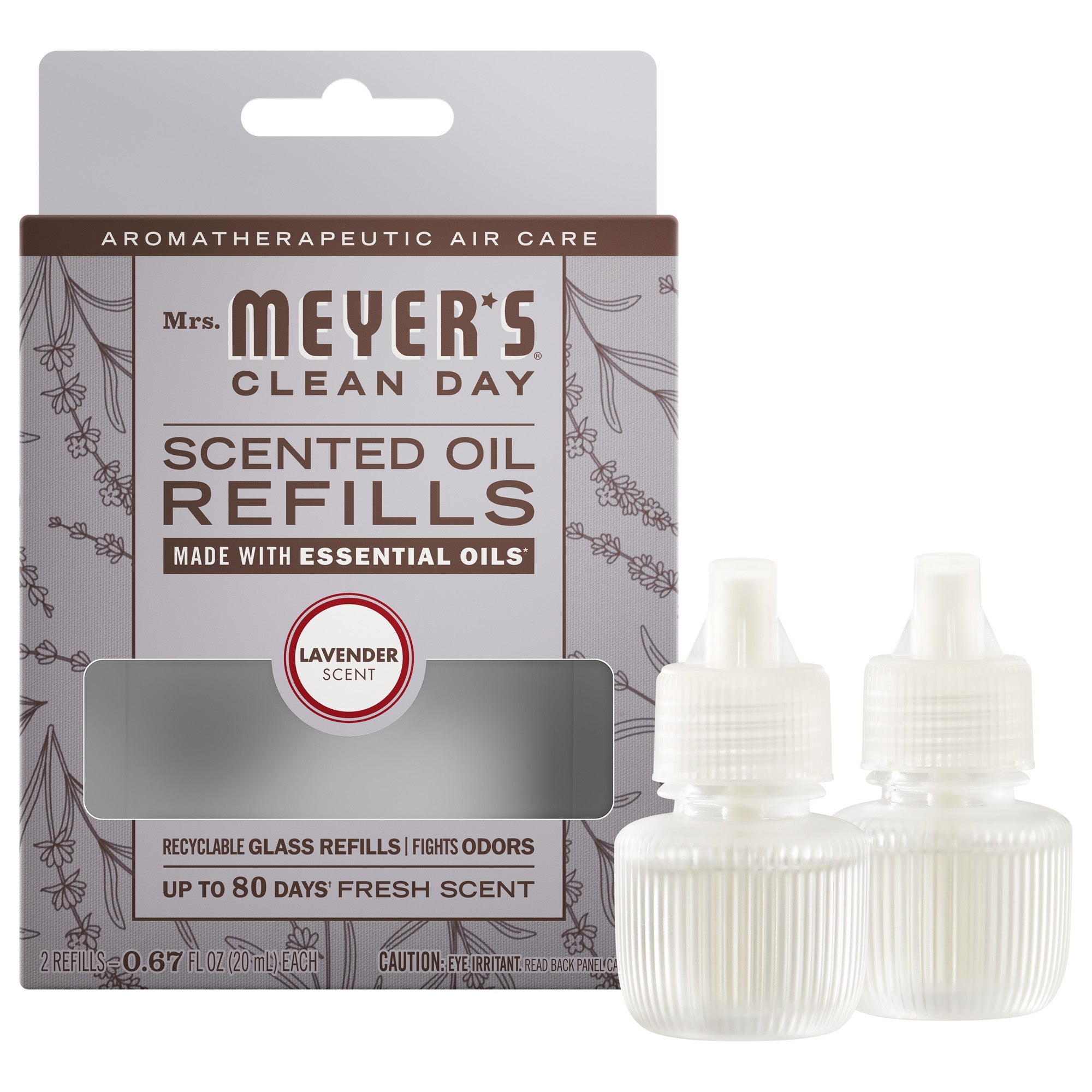 Lavender Plug In Scented Oil Refill, 2-Pack - Aromatic Home