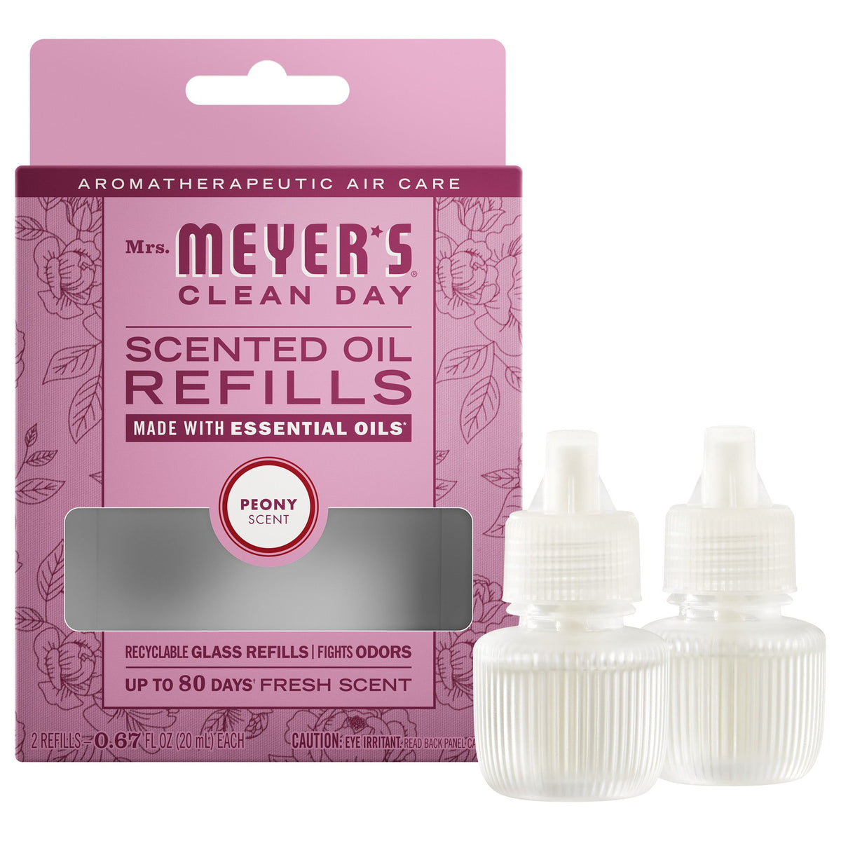 Peony Plug In Scented Oil Refill, 2-Pack - Aromatic Home