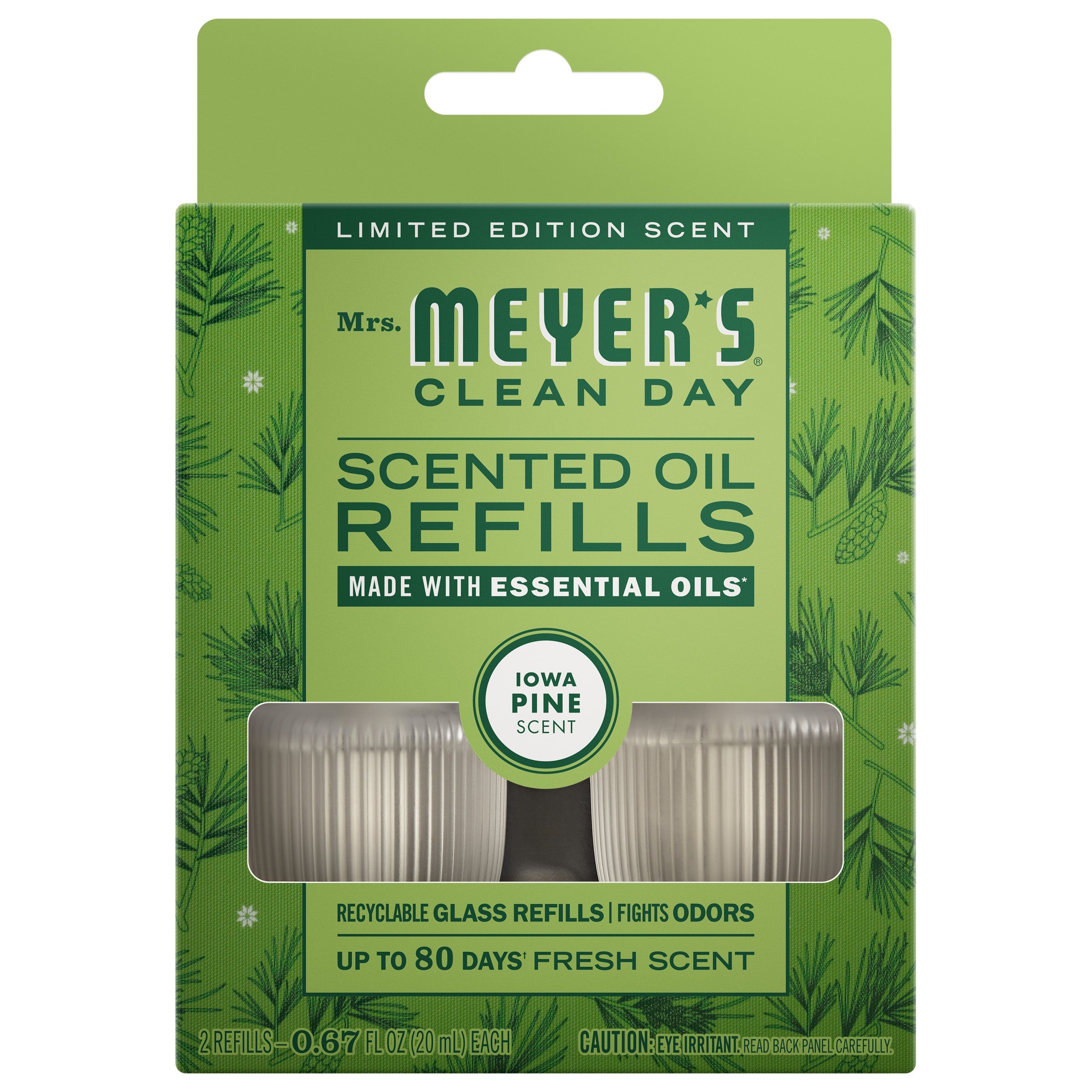 Iowa Pine Plug In Scented Oil Refill, 2-Pack - Aromatic Home