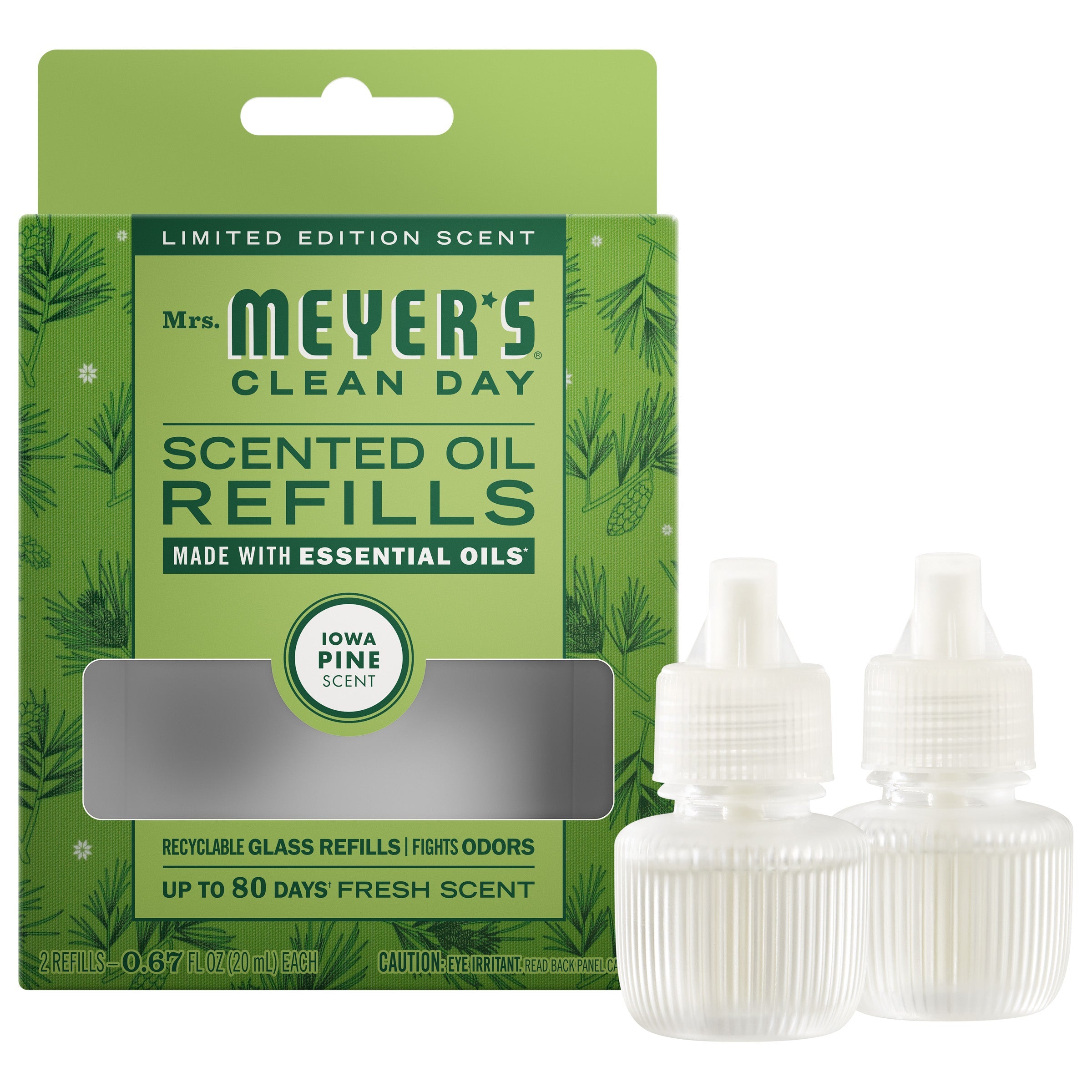 Iowa Pine Plug In Scented Oil Refill, 2-Pack