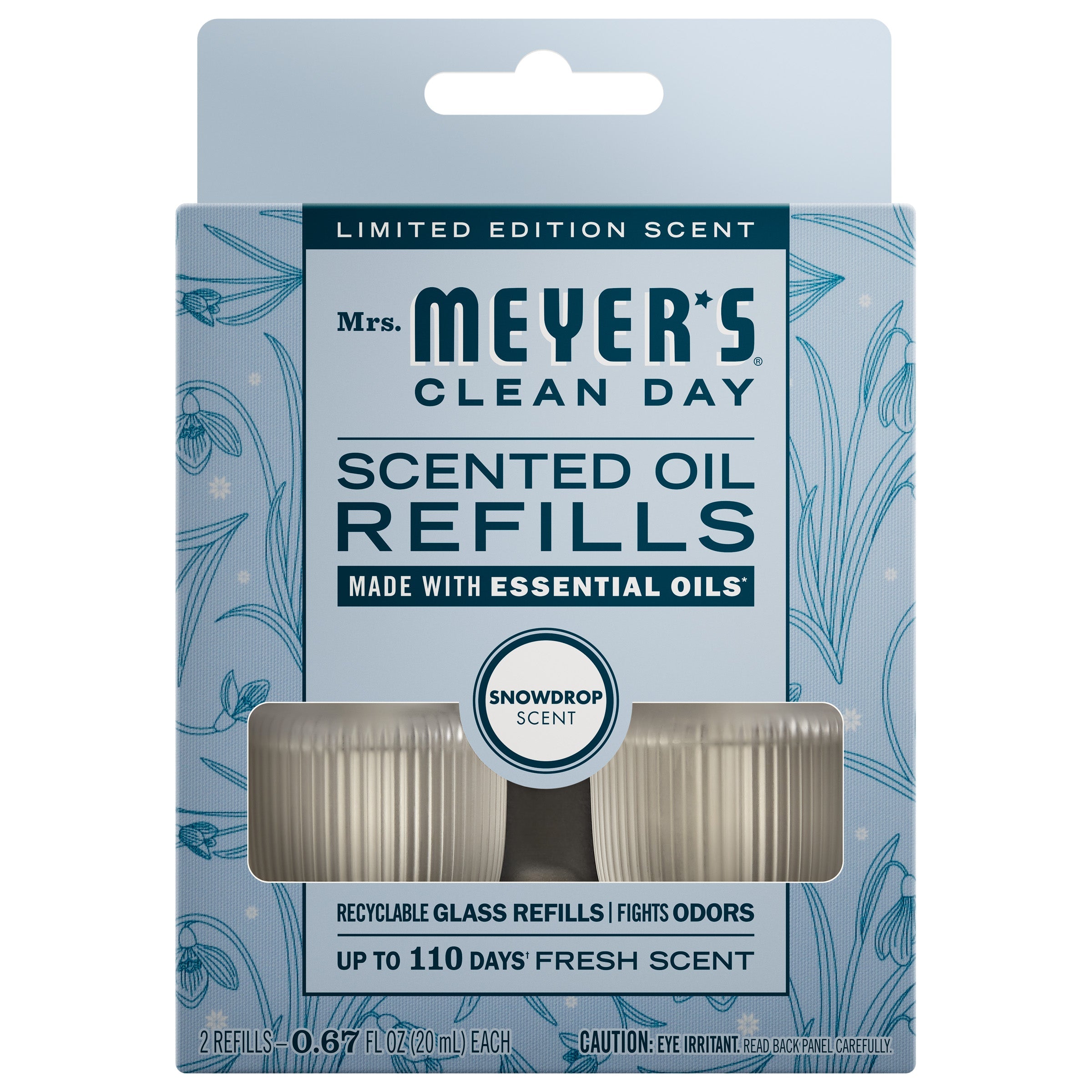 Snowdrop Plug In Scented Oil Refill, 2-Pack