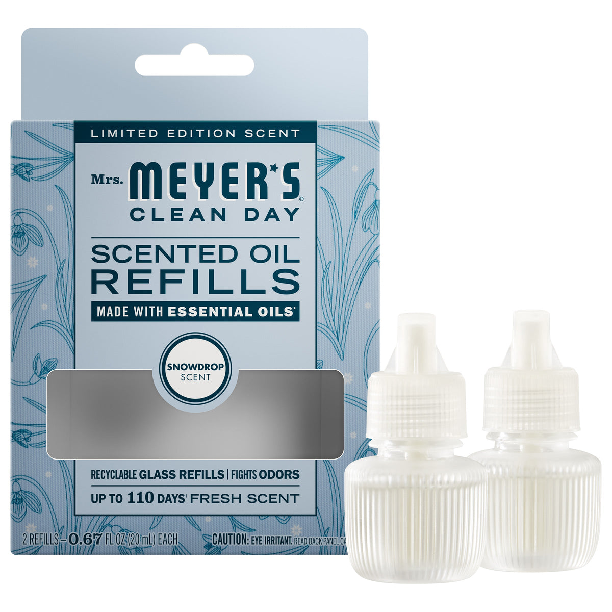 Snowdrop Plug In Scented Oil Refill, 2-Pack