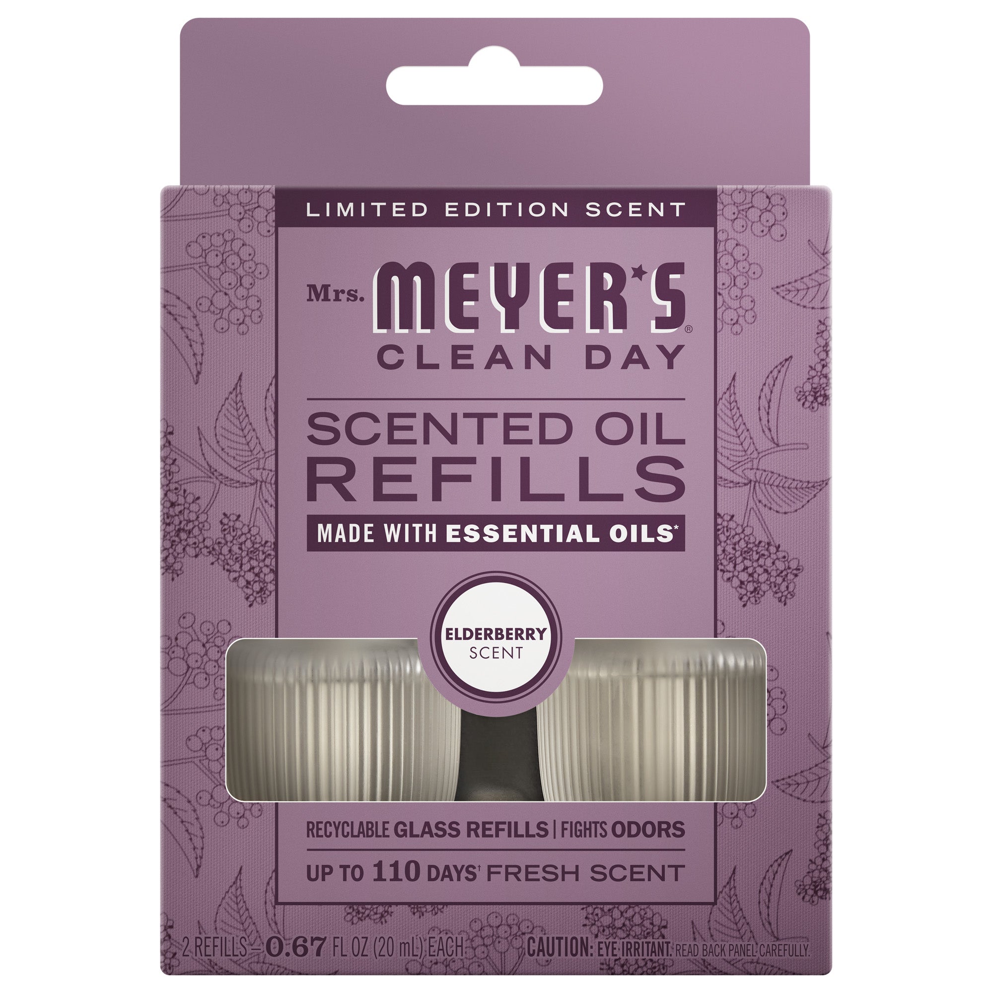 Elderberry Plug In Scented Oil Refill, 2-Pack - Aromatic Home