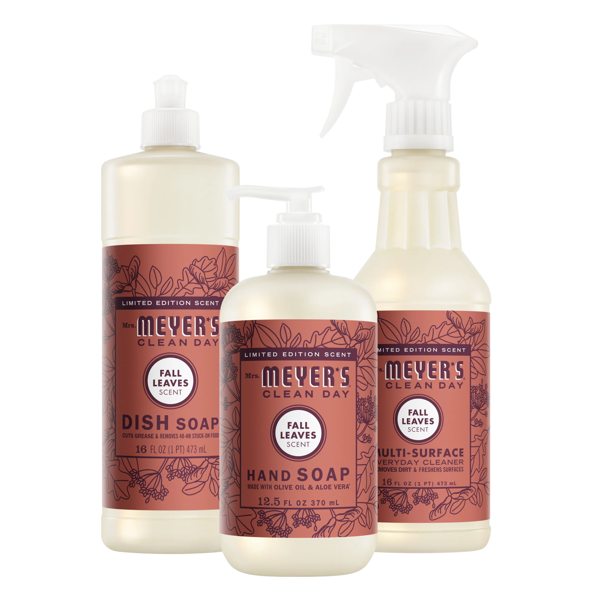 Fall Leaves Kitchen Basics Set - Garden Fresh