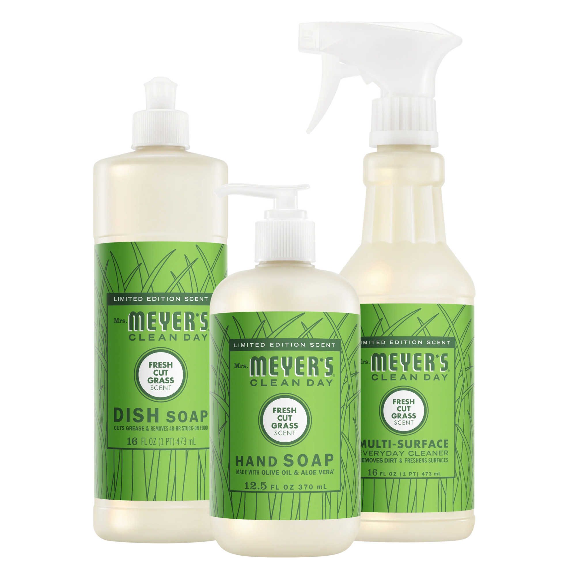 Fresh Cut Grass Kitchen Basics Set