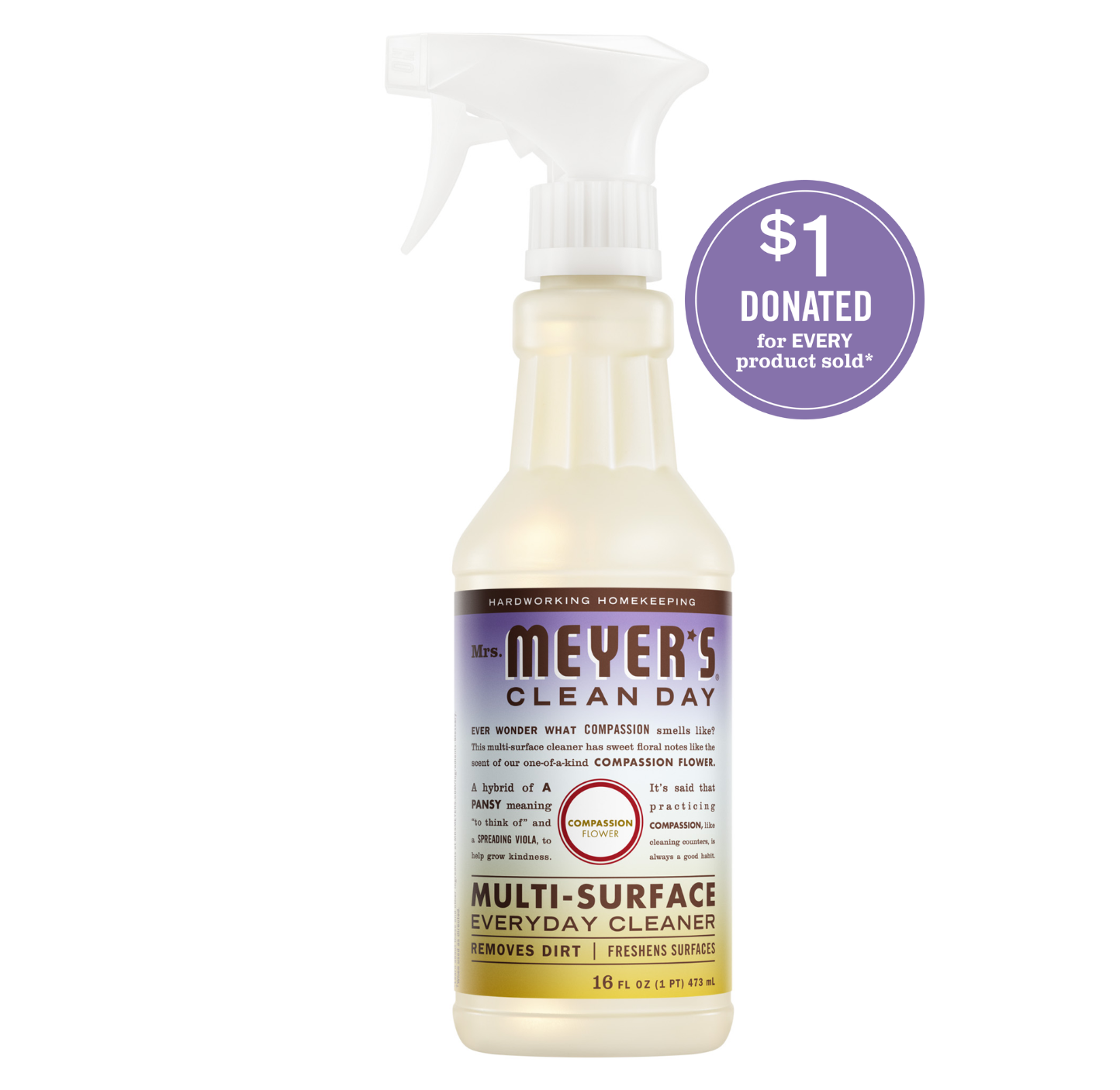 Compassion Flower Multi-Surface Everyday Cleaner - Home Care