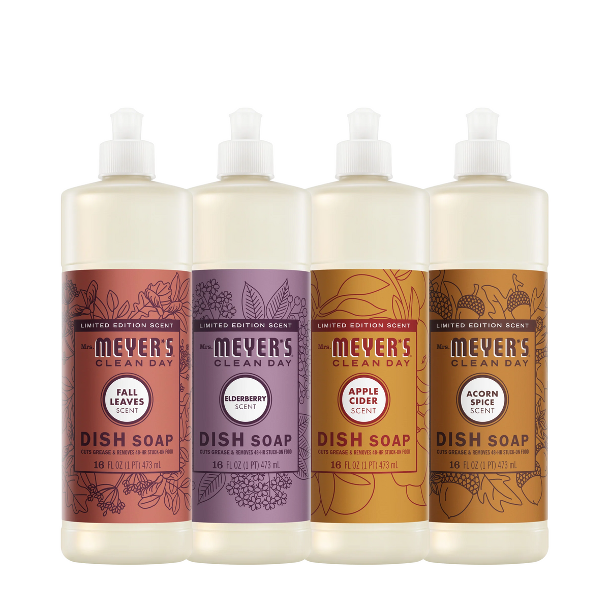 Fall Seasonal Dish Soap Collection - Dishwashing Essential