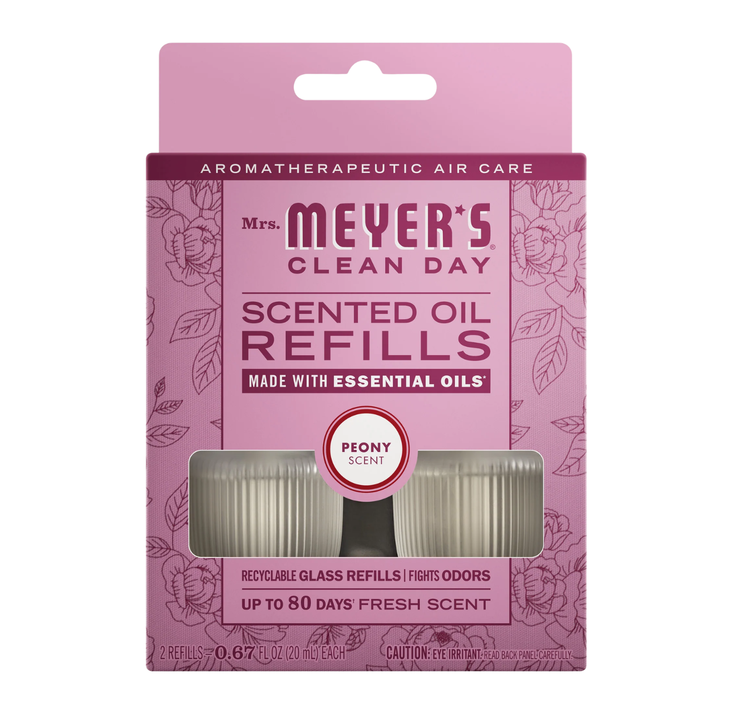 Peony Plug In Scented Oil Refill, 2-Pack - Aromatic Home