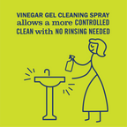 Lemon Verbena Vinegar Gel Cleaning Spray