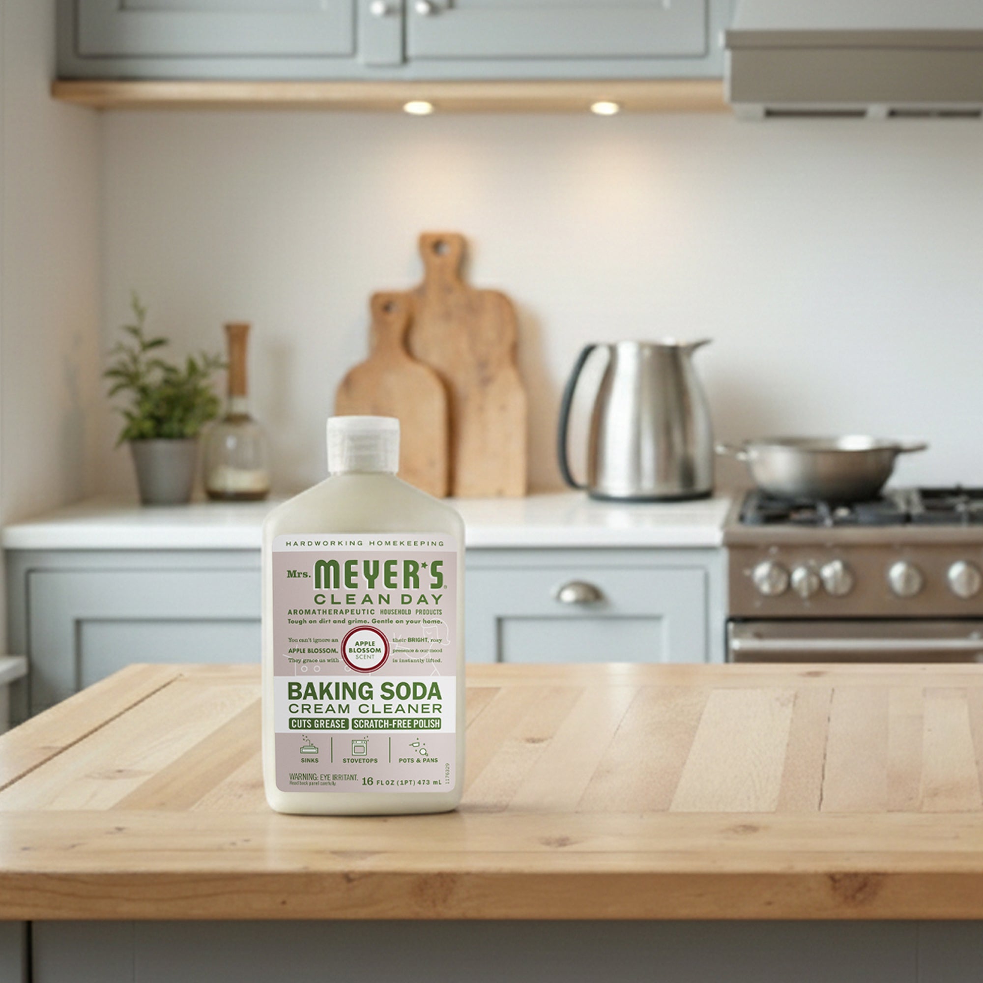 Apple Blossom Baking Soda Cream Cleaner