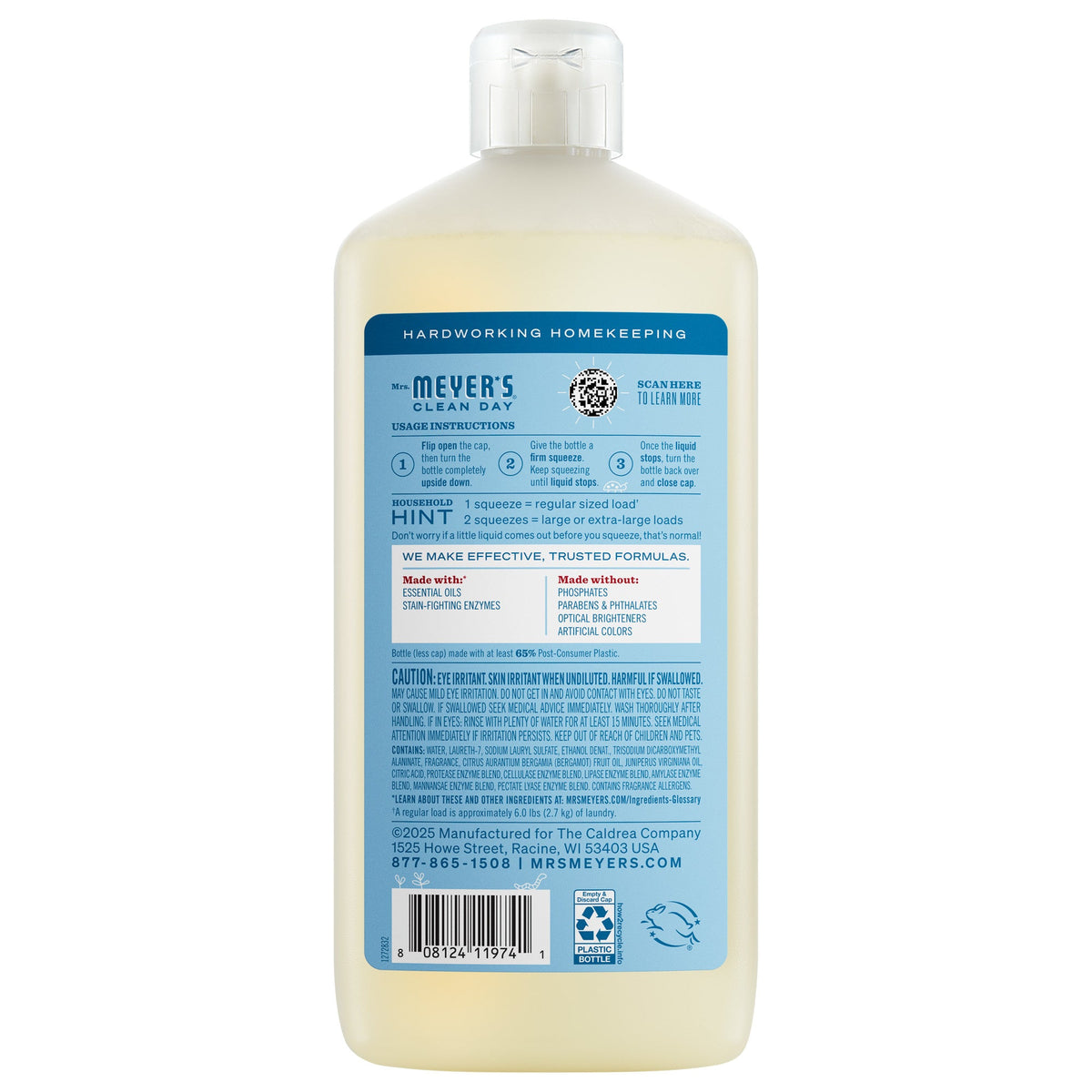 Rain Water Ultra Concentrated Laundry Detergent - Daily Wash