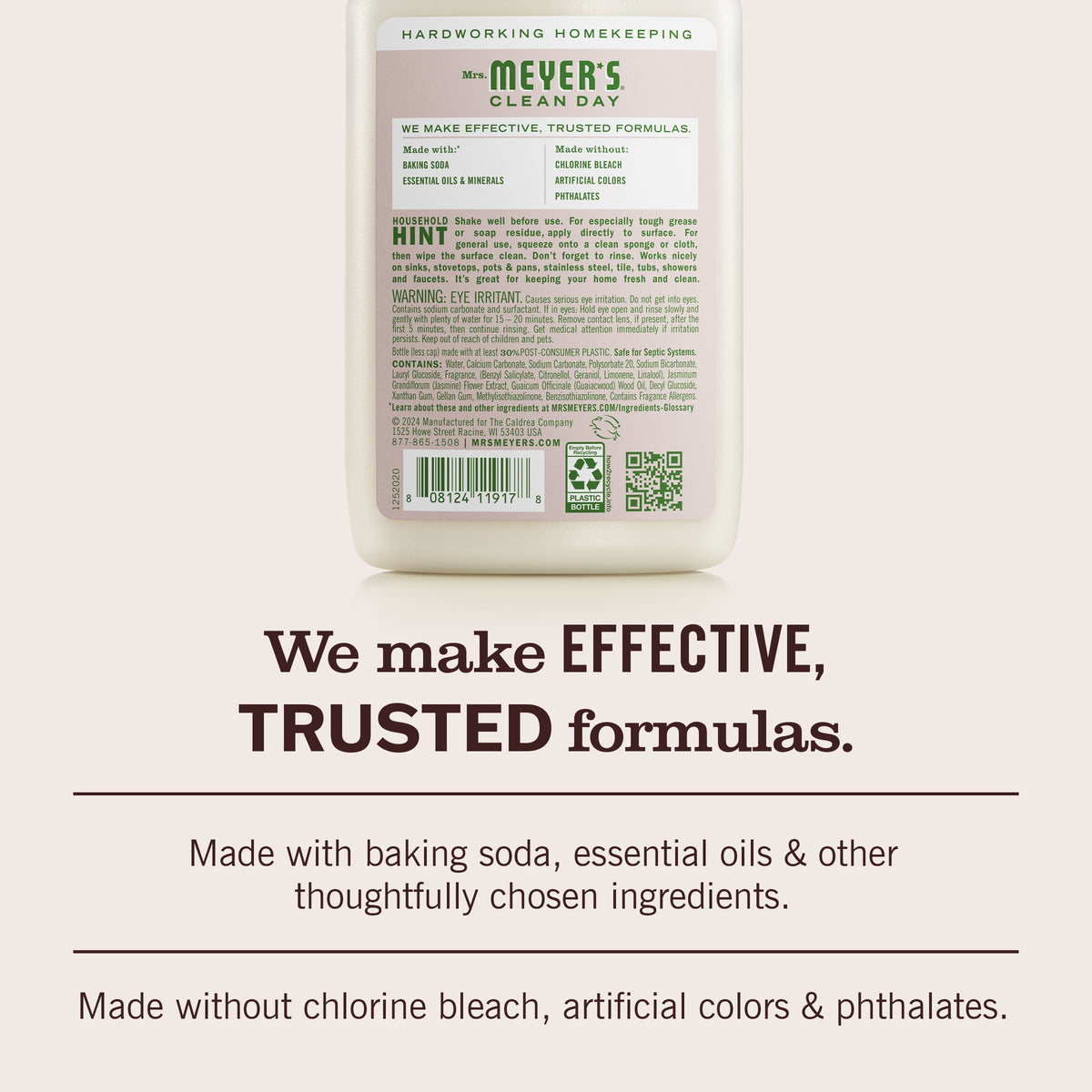 Apple Blossom Baking Soda Cream Cleaner