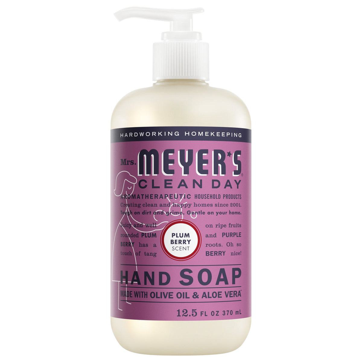 Plum Berry Liquid Hand Soap & Refill Set - Gentle Clean