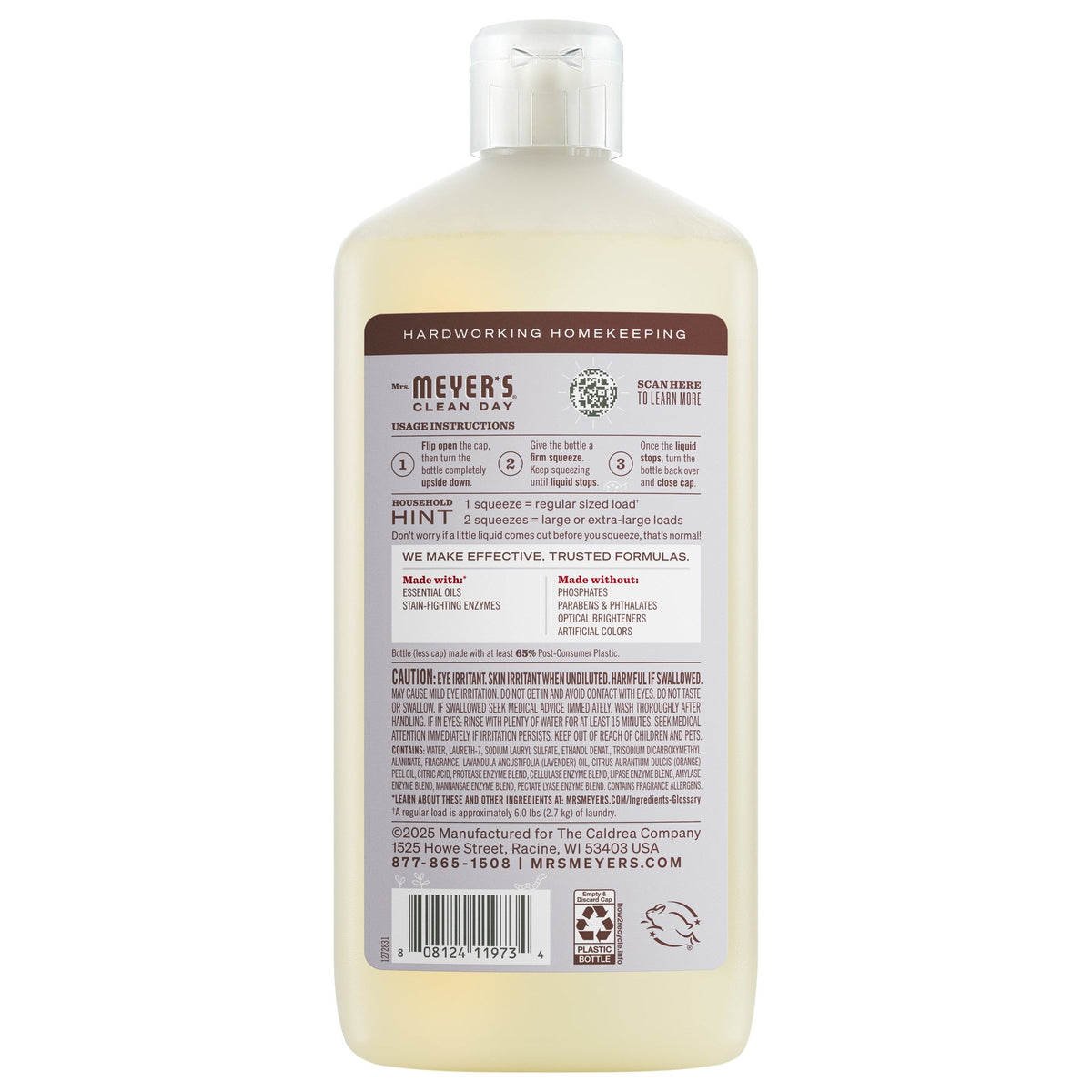 Lavender Ultra Concentrated Laundry Detergent - Daily Wash