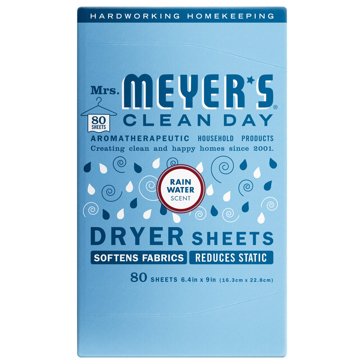 Rain Water Dryer Sheets - Daily Wash