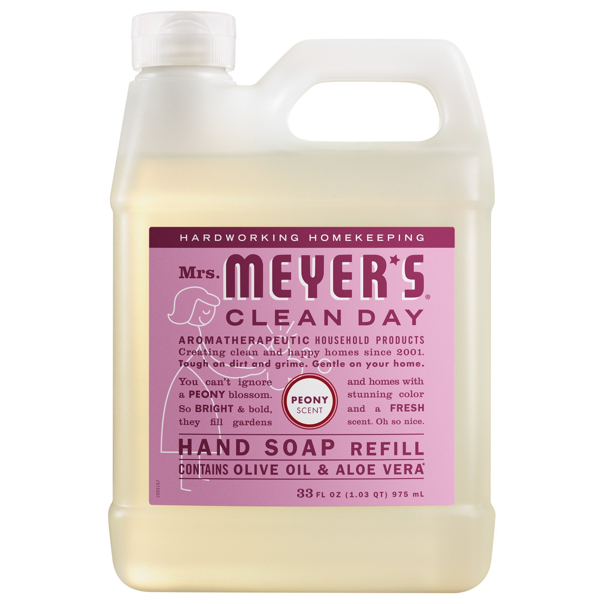 Peony Liquid Hand Soap & Refill Set - Gentle Clean
