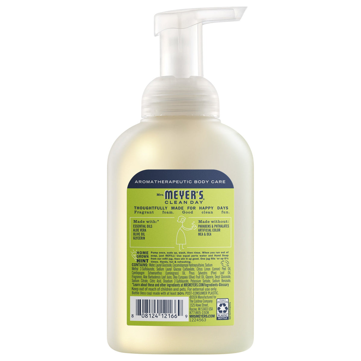 Lemon Verbena Foaming Hand Soap - Gentle Clean