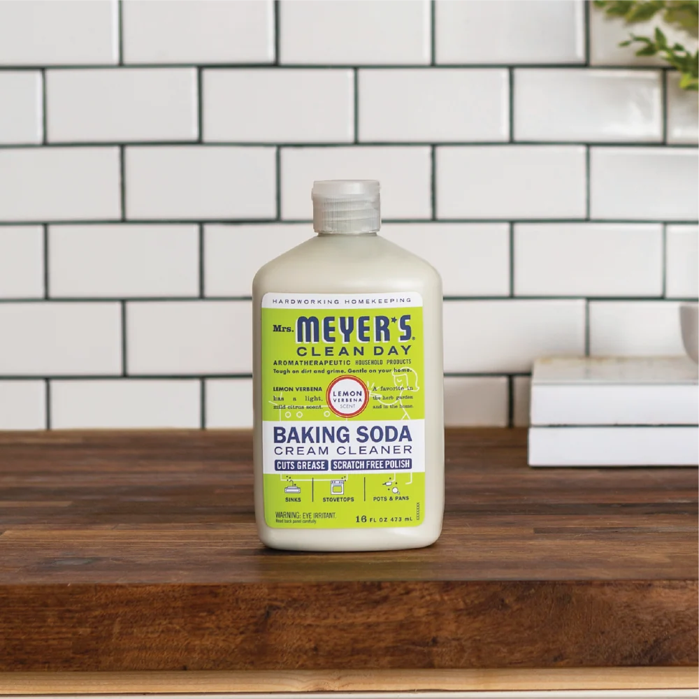 Lemon Verbena Baking Soda Cream Cleaner - 16 oz