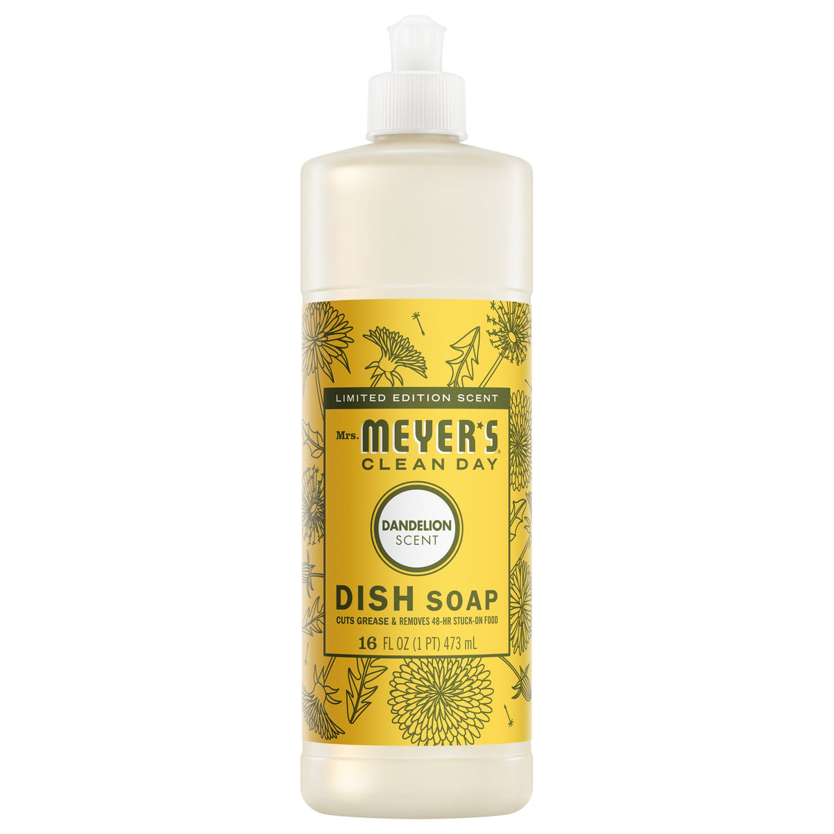 Dandelion Liquid Dish Soap - Dishwashing Essential
