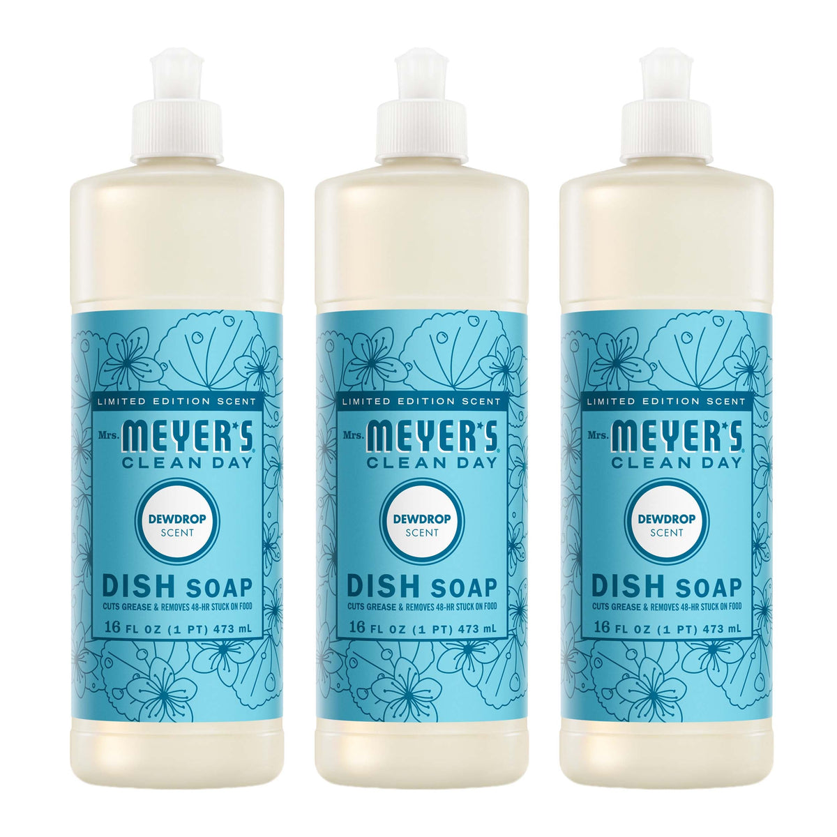 Dewdrop Dish Soap 3-count Bundle - Dishwashing Essential