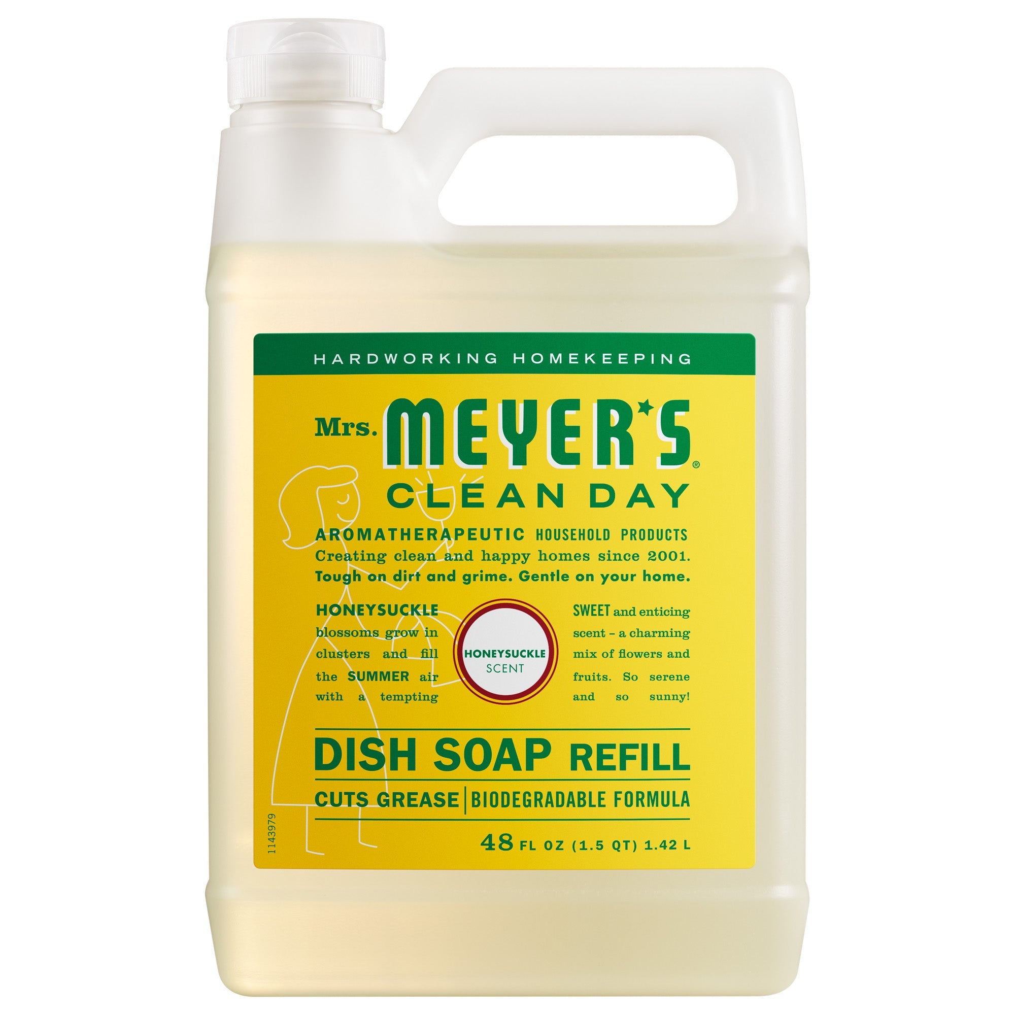 Honeysuckle Dish Soap Refill - Dishwashing Essential