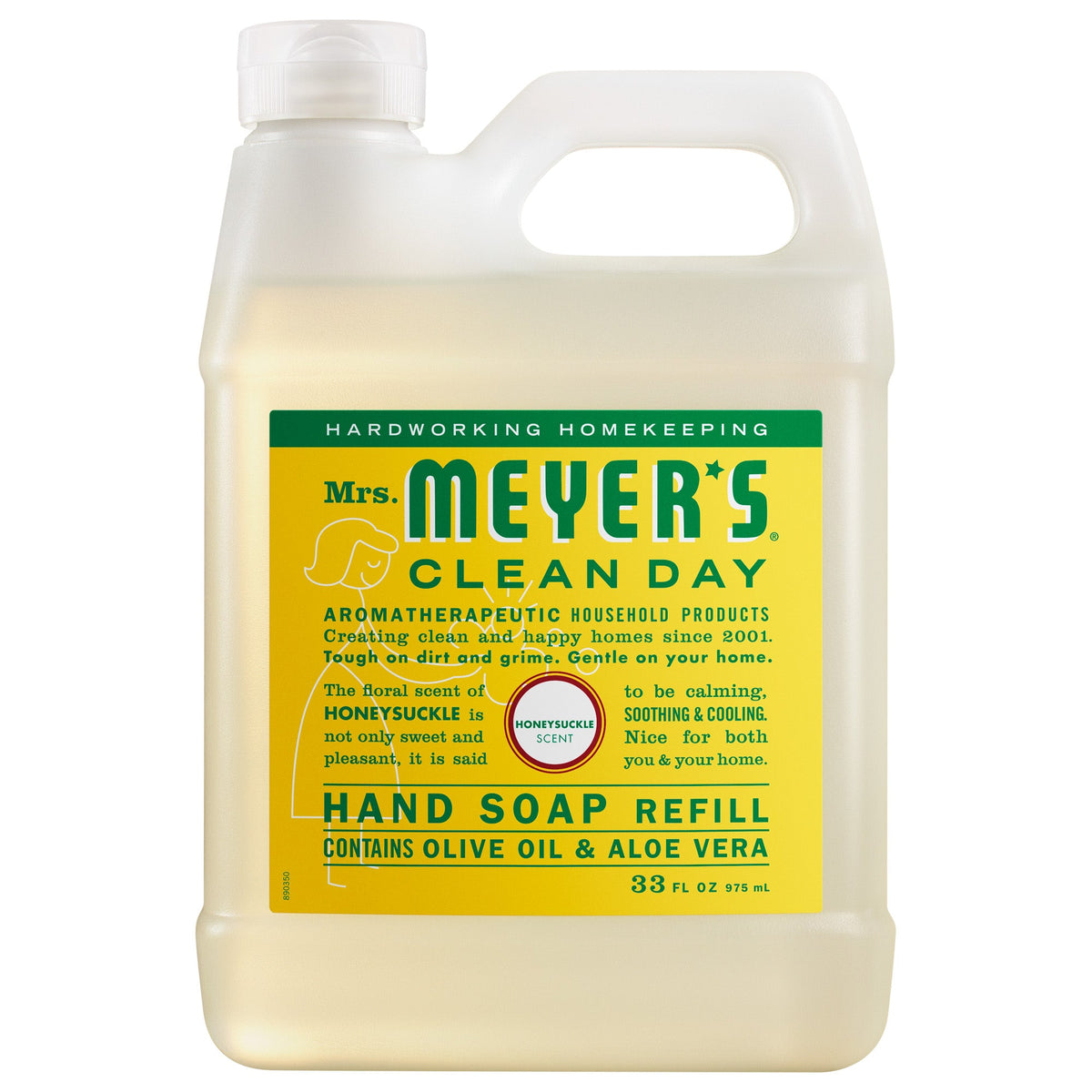 Honeysuckle Liquid Hand Soap Refill - Gentle Clean