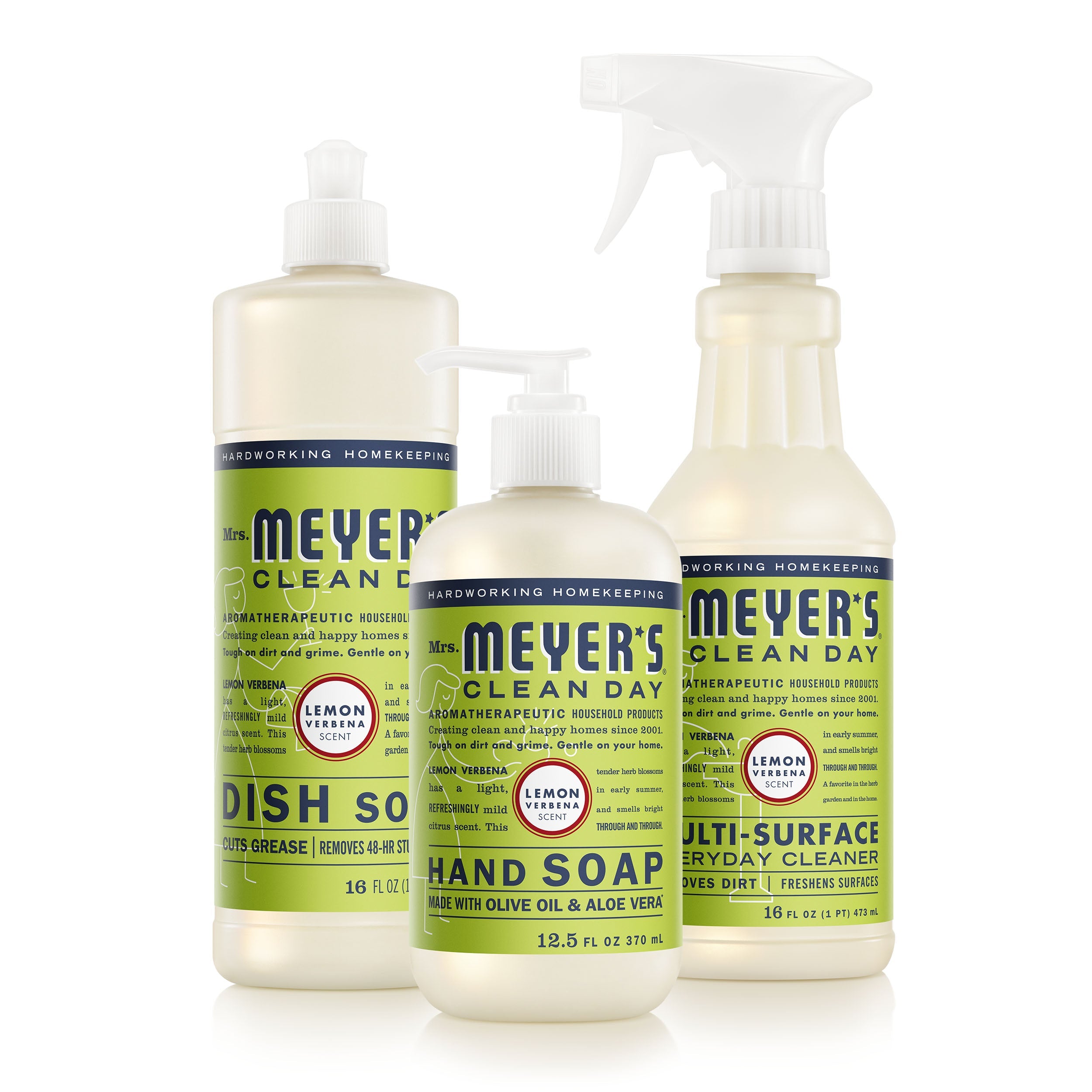 Lemon Verbena Kitchen Basics Set - Garden Fresh