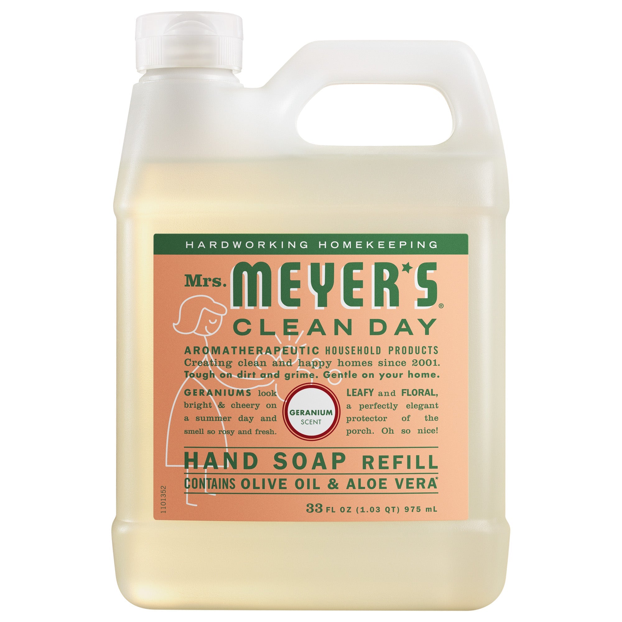 Geranium Liquid Hand Soap Refill - Gentle Clean