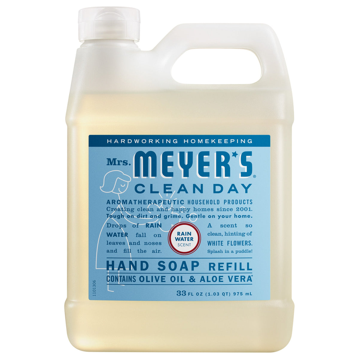 Rain Water Liquid Hand Soap Refill - Gentle Clean