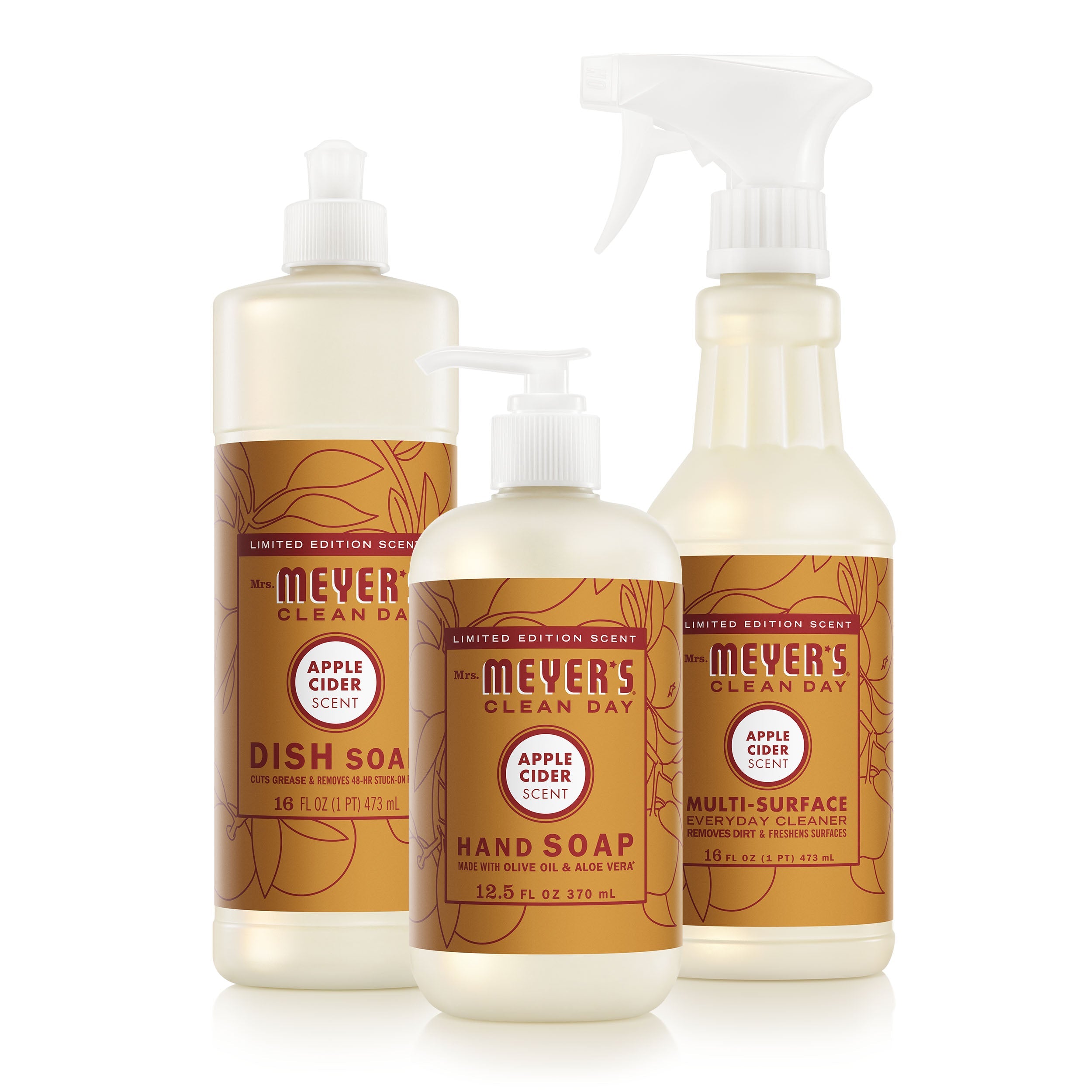 Apple Cider Kitchen Basics Set - Garden Fresh