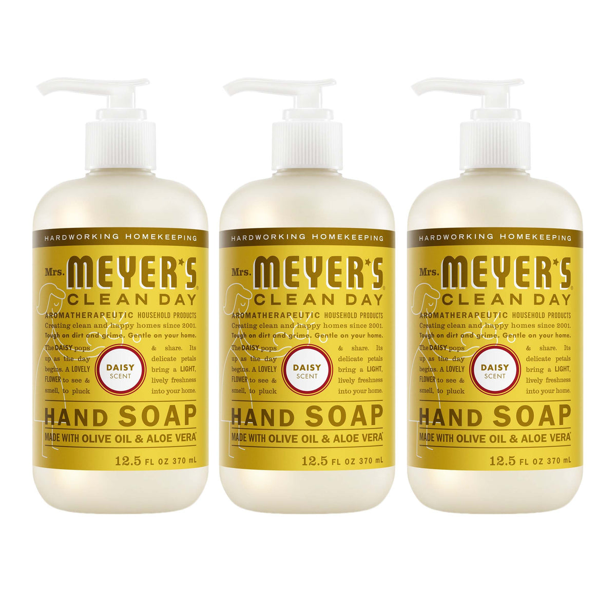 Daisy Liquid Hand Soap 3-count Bundle - Gentle Clean