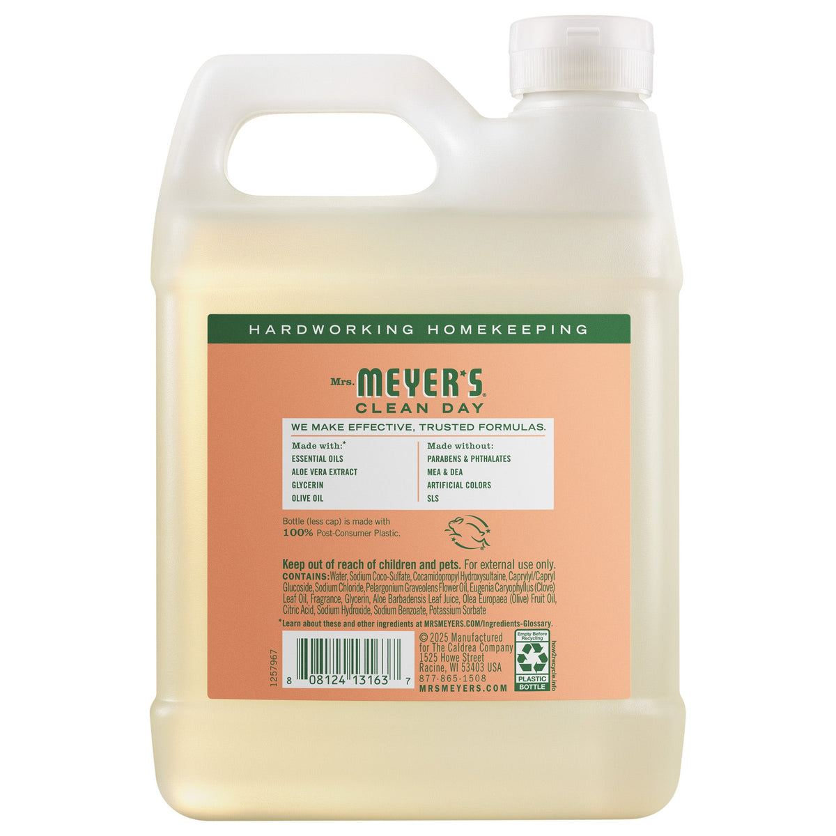 Geranium Liquid Hand Soap Refill - Gentle Clean