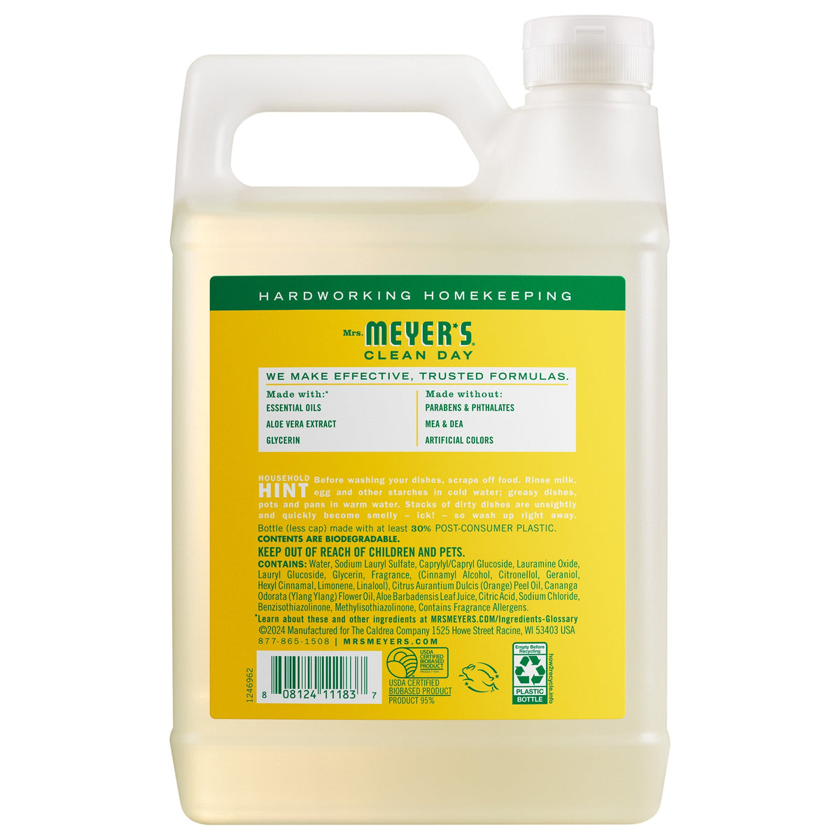 Honeysuckle Dish Soap Refill - Dishwashing Essential