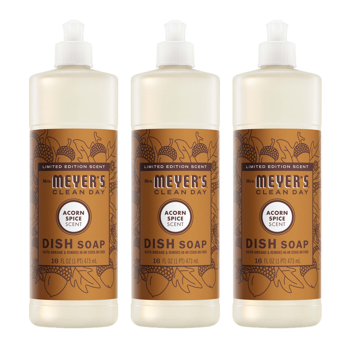 Acorn Spice Dish Soap 3-count Bundle - Dishwashing Essential