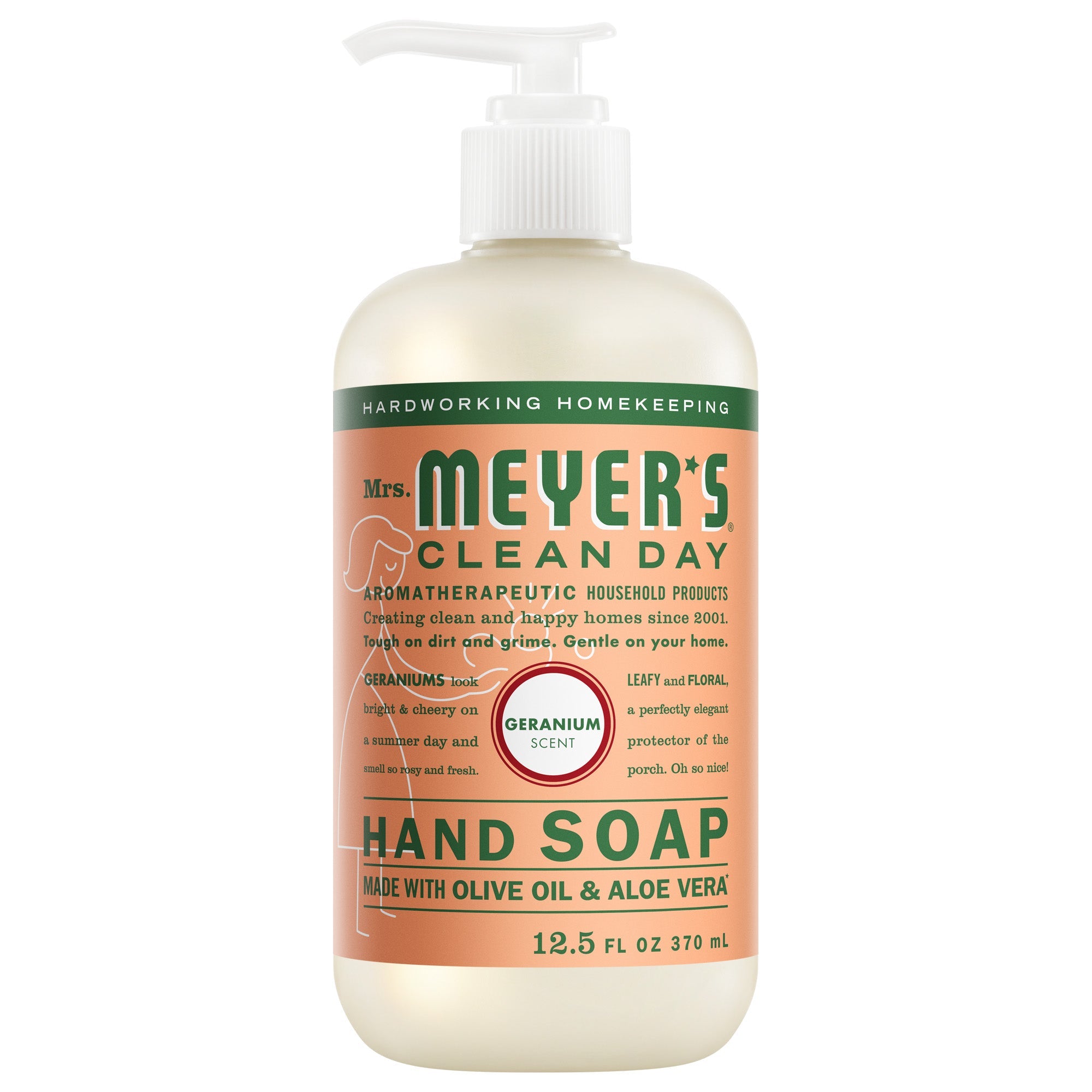 Geranium Liquid Hand Soap & Refill Set - Gentle Clean