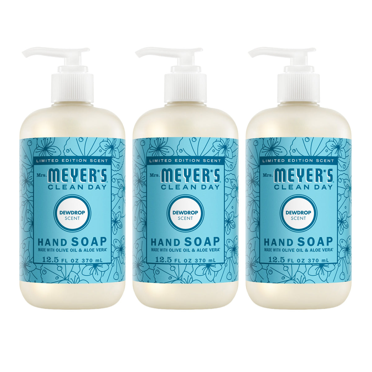 Dewdrop Liquid Hand Soap 3-count Bundle - Gentle Clean