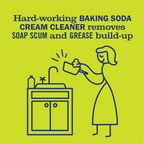 Lemon Verbena Baking Soda Cream Cleaner - 16 oz