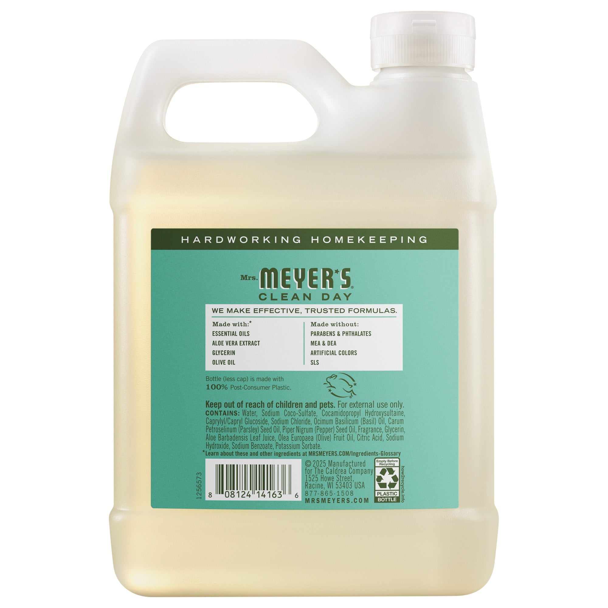 Basil Liquid Hand Soap Refill - Gentle Clean